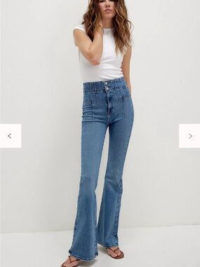 We The Free Jayde flare high rise jeans 26